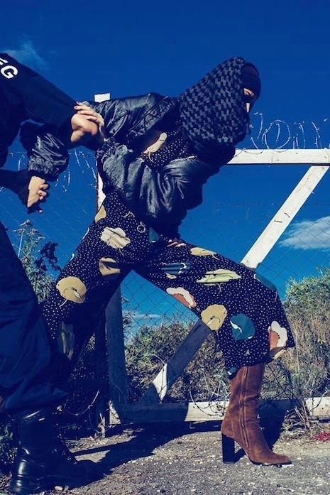 Refugiados fashion - Reprodução/Norbert Baksa