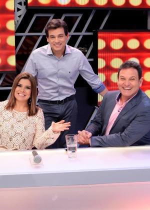 Celso Portiolli recebe Beto Marden, Mara Maravilha e Luiz Ricardo na estreia do "Melhor dos 6" - Lourival Ribeiro/SBT - Lourival Ribeiro/SBT