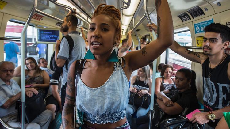 A poeta Mel Duarte - Nelson Almeida/AFP - Nelson Almeida/AFP