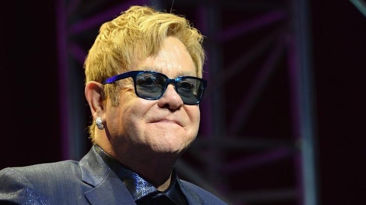 O cantor Elton John - Michael Kovac/Getty Images - Michael Kovac/Getty Images