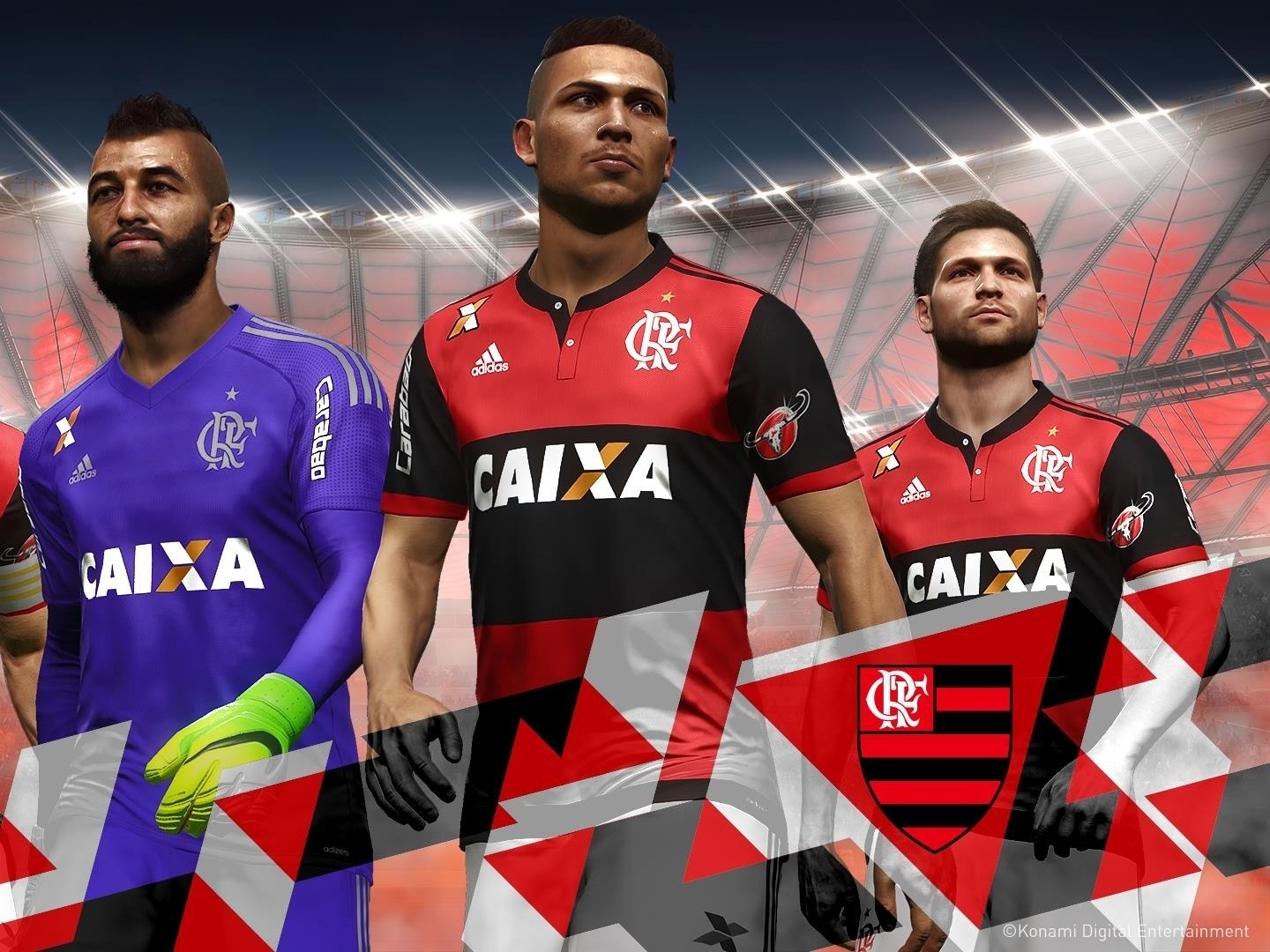 Flamengo continua como time exclusivo no PES 2017