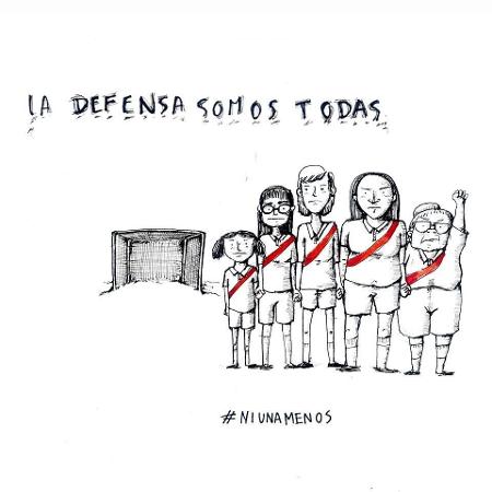 Grupo Ni Una Menos oferece uma plataforma digital para receber casos de violência contra mulheres e encaminhá-los às autoridades peruanas - Reprodução/Facebook - Reprodução/Facebook