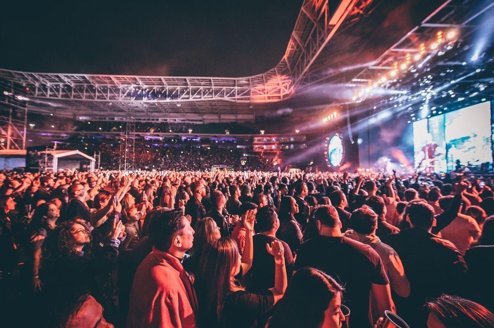 Público lota o Allianz Parque, em São Paulo, para ver show de Shakira - Stephan Solon/Move Concerts