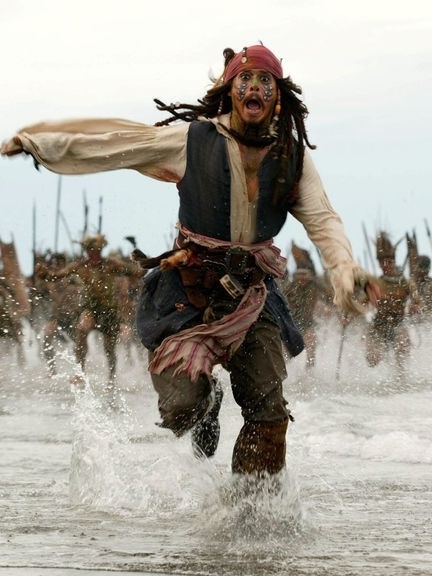 Por que Johnny Depp nunca assistiu Piratas do Caribe?