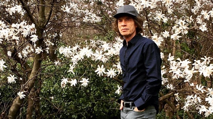 Foto postada por Mick Jagger no Twitter - Reprodução/Twitter