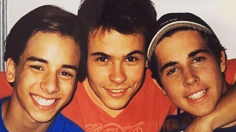 Junior, Paulo Vilhena e Celso Bernini em 1998 - Reprodução - Reprodução