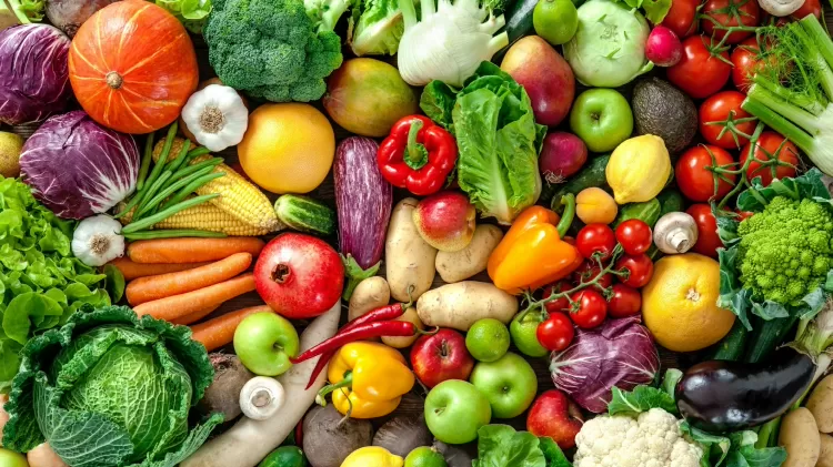 Quanto maior a variedade de frutas, legumes e verduras, melhor - Getty Images - Getty Images