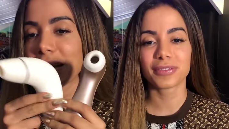 Anitta exibe coleção de vibradores em vídeo