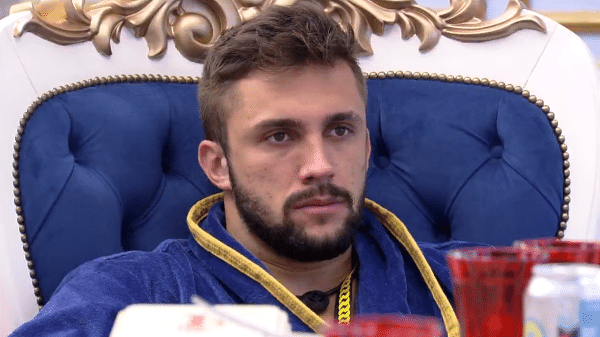 BBB 21: Arthur conversa com Caio e Pocah no quarto do líder - Reprodução/Globoplay