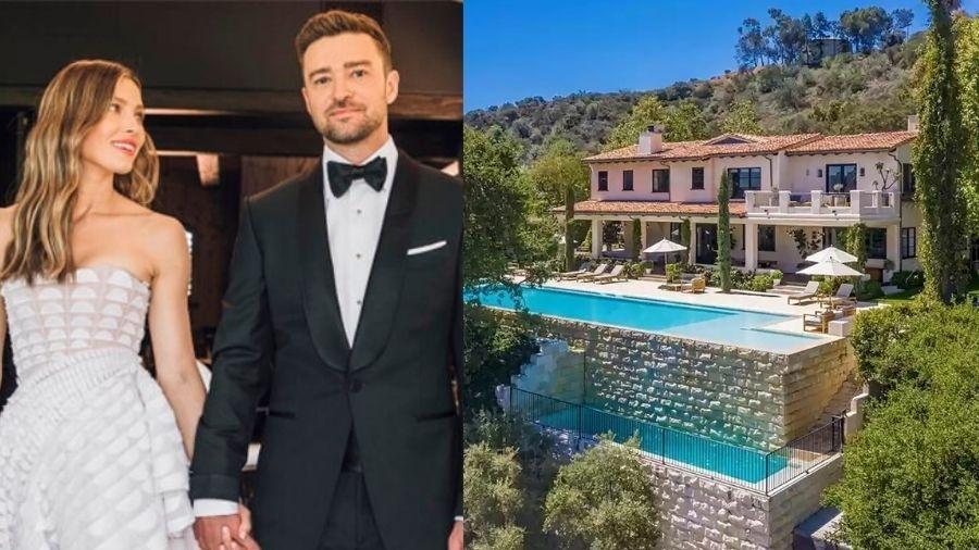 Justin Timberlake e Jessica Biel colocam mansão em Los Angeles à venda  - Reprodução/Instagram - Reprodução/Realtor
