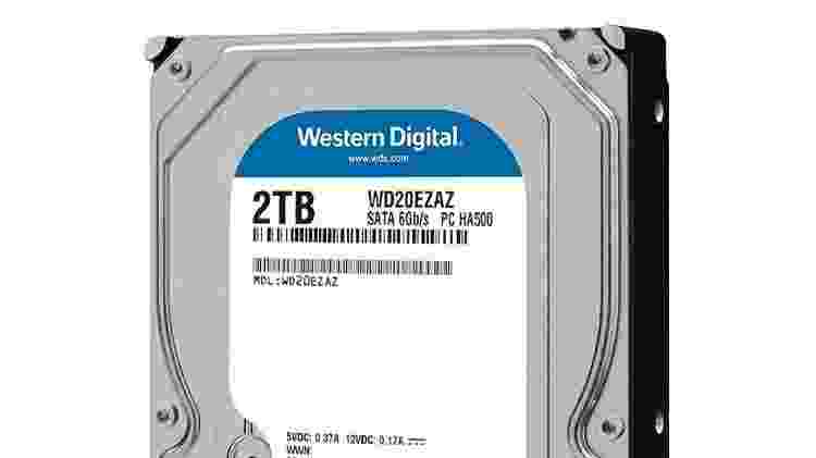 HD WD BLUE 2TB - Divulgação/Western Digital - Divulgação/Western Digital