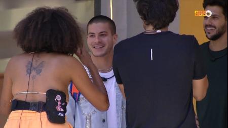 BBB 22: Arthur, Jade e Linn entram no reality - Reprodução/Globoplay - Reprodução/Globoplay
