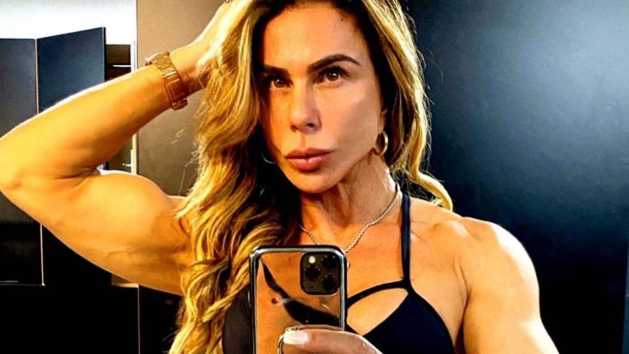 Andréa Sunshine é uma influenciadora conhecida como "vovó fitness" - Reprodução/Instagram