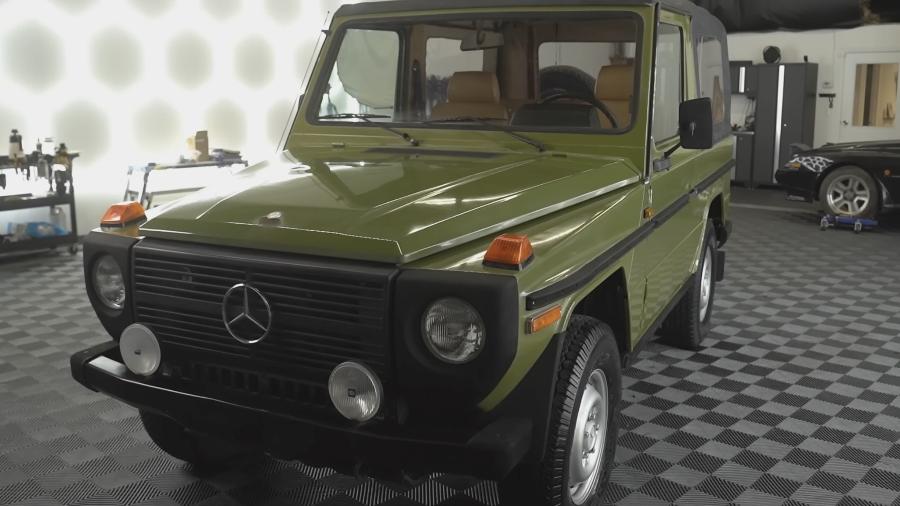 Mercedes G-Wagen é restaurada