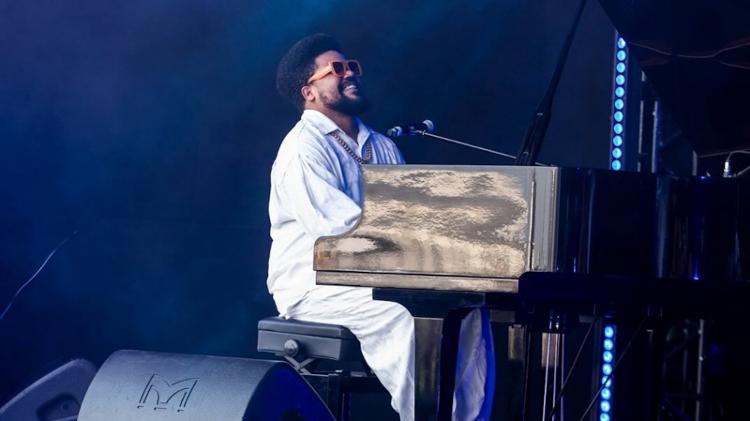 Amaro Freitas se apresenta no Palco Village na segunda noite do Rock In Rio 2024