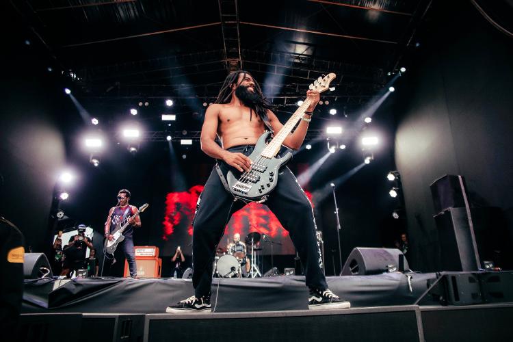 Black Pantera no Palco Supernova no Rock In Rio 