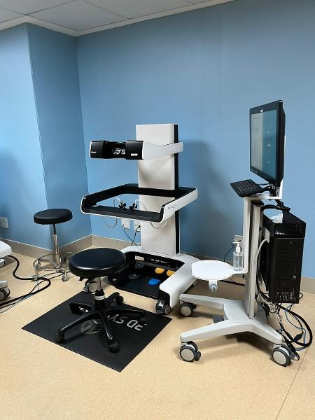 Equipamento para treino para o uso de robô em cirurgias Equipamento para treino para o uso de robô em cirurgias