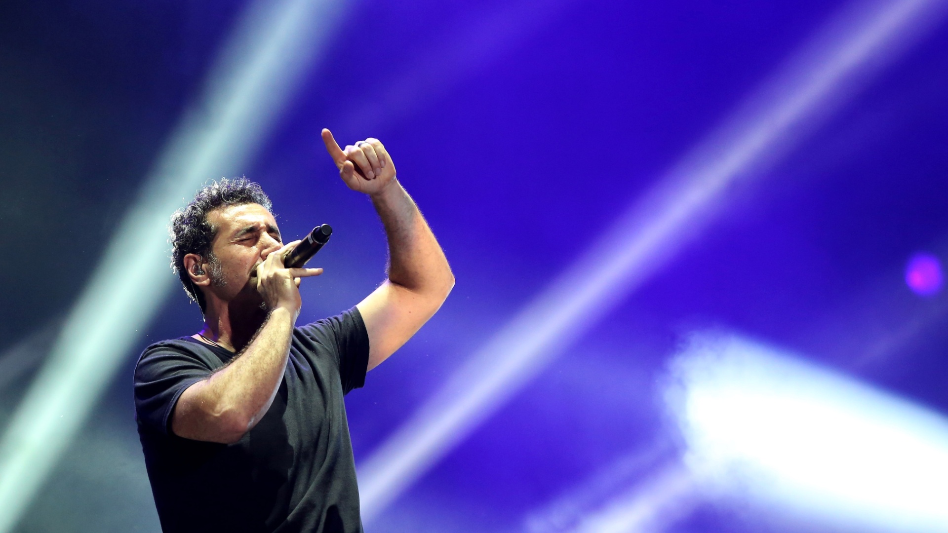 24.set.2015 - System of a Down fecha as apresentações no palco Mundo no quarto dia do Rock in Rio 2015 - Marco Antonio Teixeira/UOL