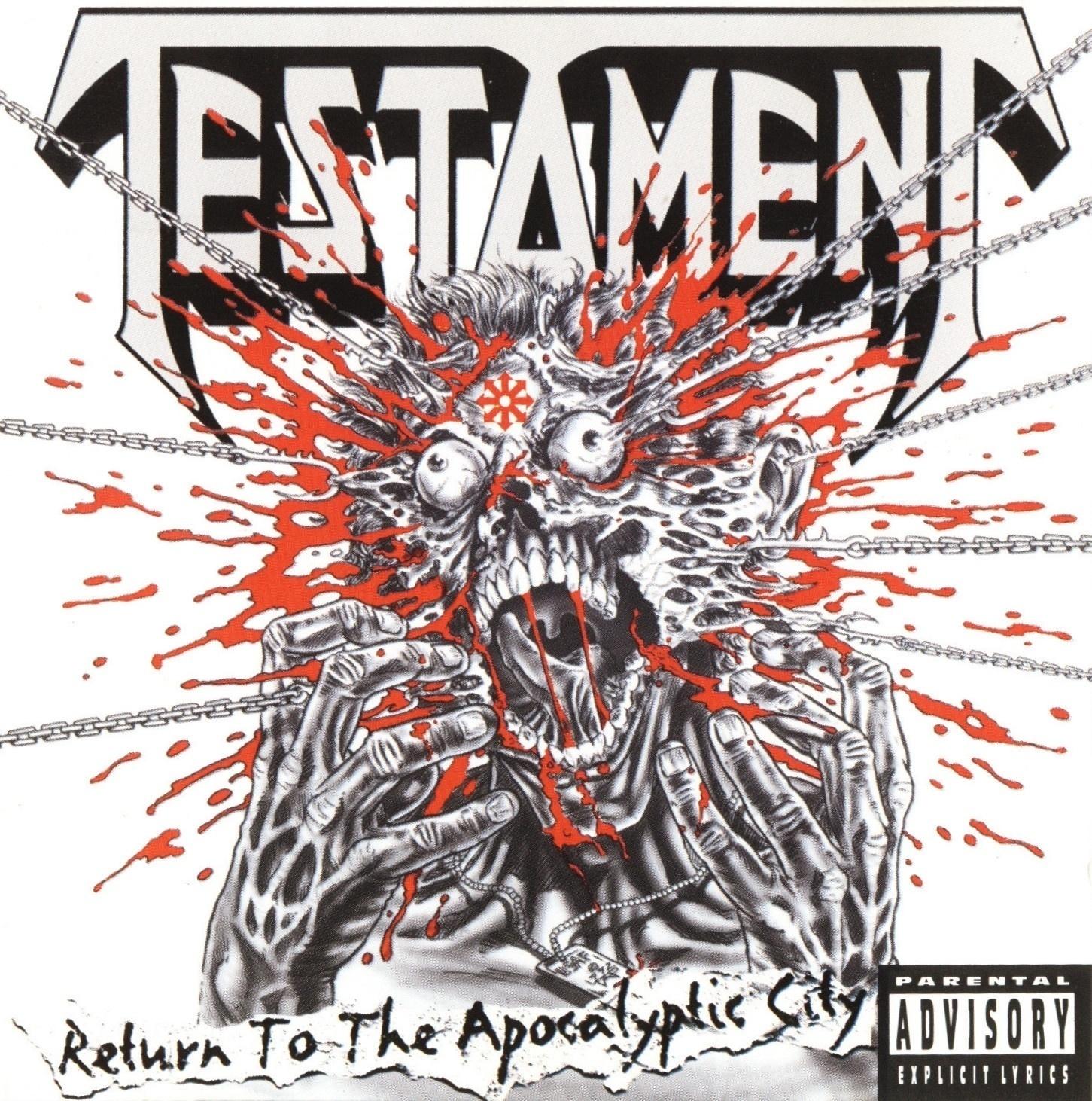 Capa de "Return to the Apocalyptic City", do Testament - Reprodução