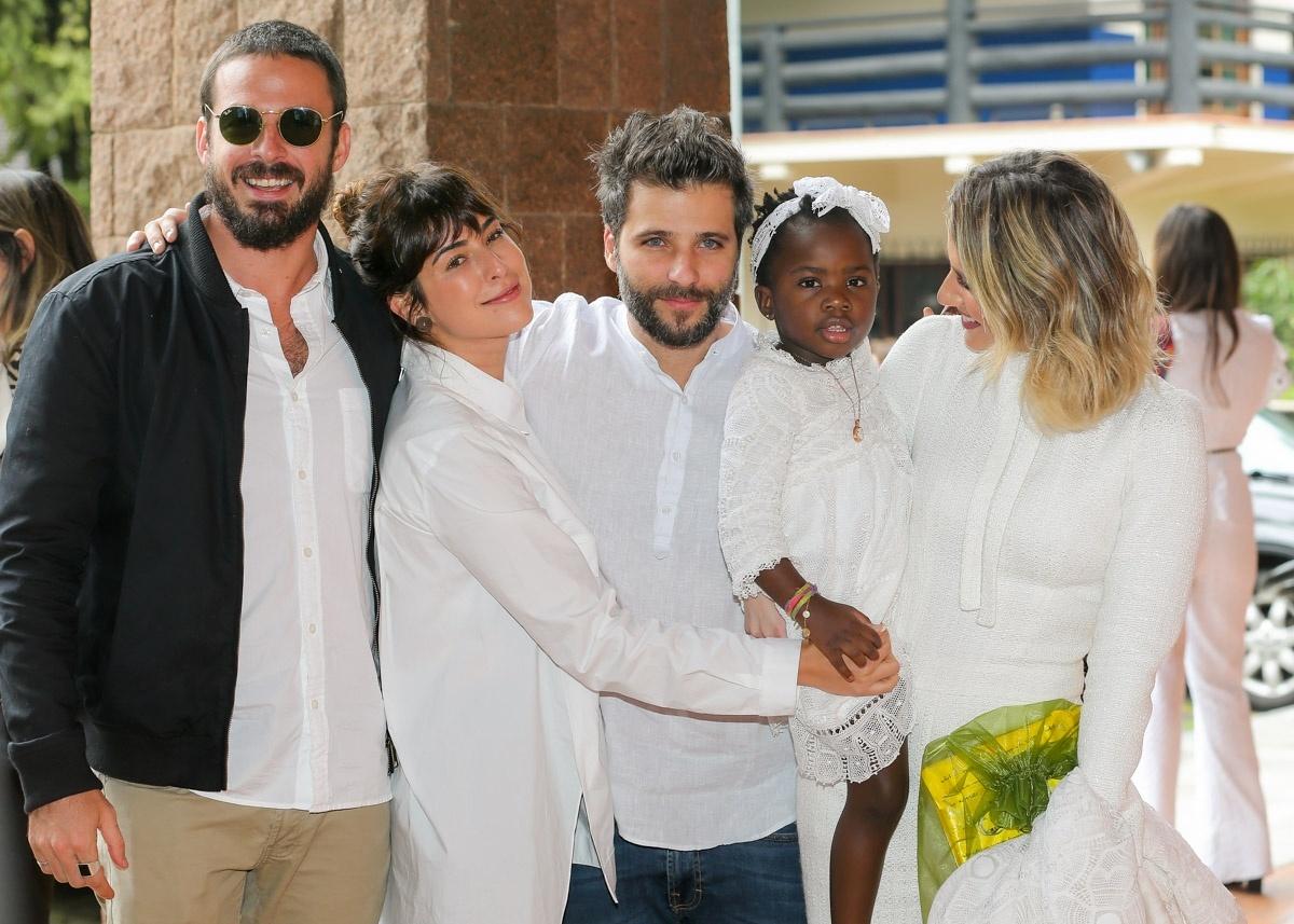 Vinicius Longato, Fernanda Paes Leme, Bruno Gagliasso, Titi e Giovanna Ewbank - Manu Scarpa/BrazilNews
