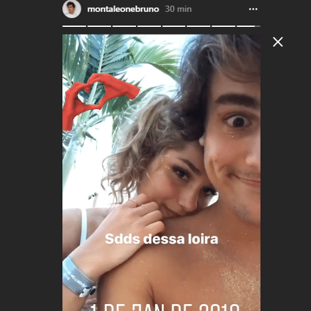 Sasha Meneghel e Bruno Montaleone - Reprodução/Instagram