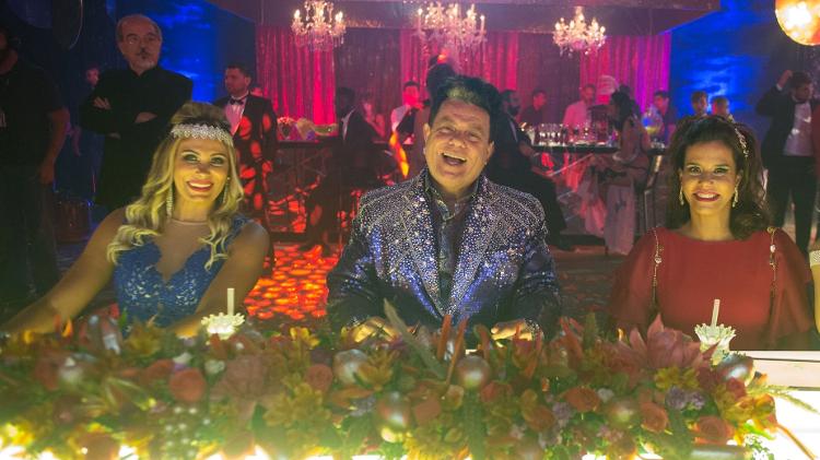 Os jurados Angela Bismarchi, Milton Cunha e Narcisa Tamborideguy  - Raquel Cunha/Globo - Raquel Cunha/Globo