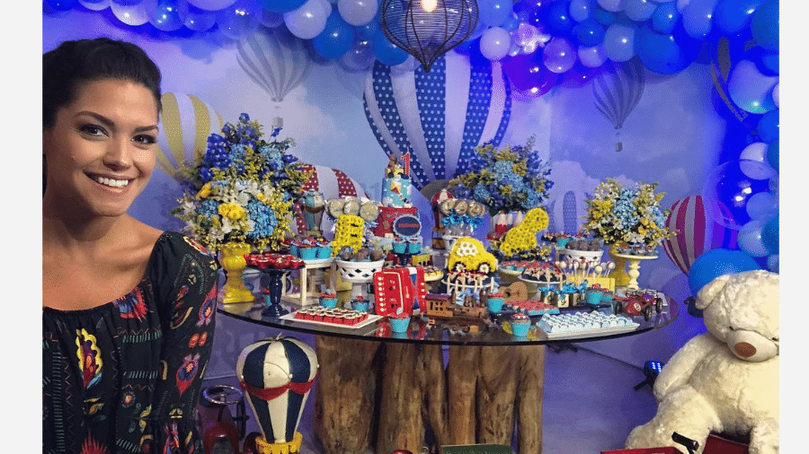 Thais Fersoza mostra a decoração da festa de Teodoro - Reprodução/Instagram