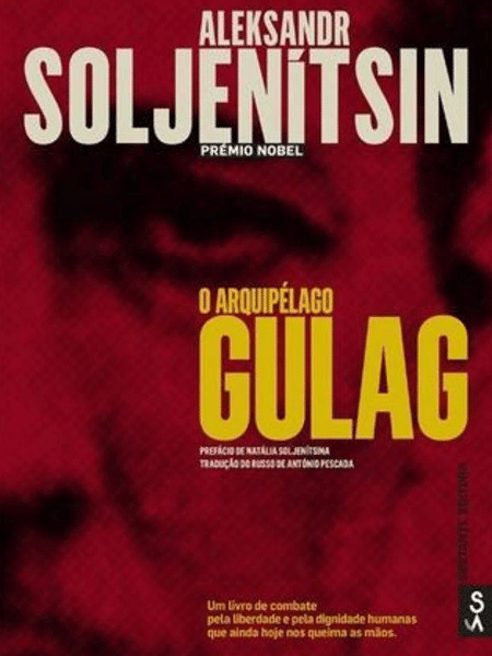 Capa do livro ""O Arquipélago Gulag" - Reprodução - Reprodução