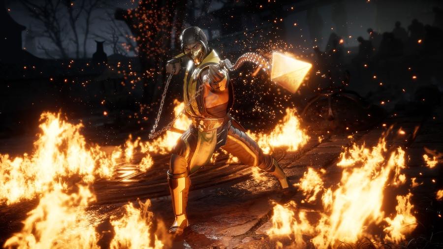 Scorpion é um dos personagens confirmados de "Mortal Kombat 11" - Divulgação