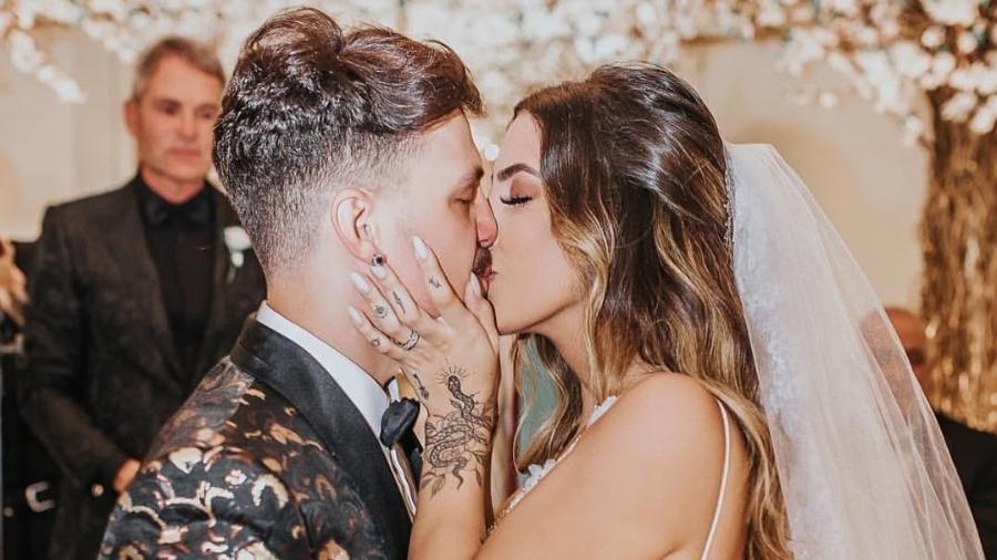 Saulo Poncio e Gabi Brandt se casaram em 2019 - Reprodução/Instagram