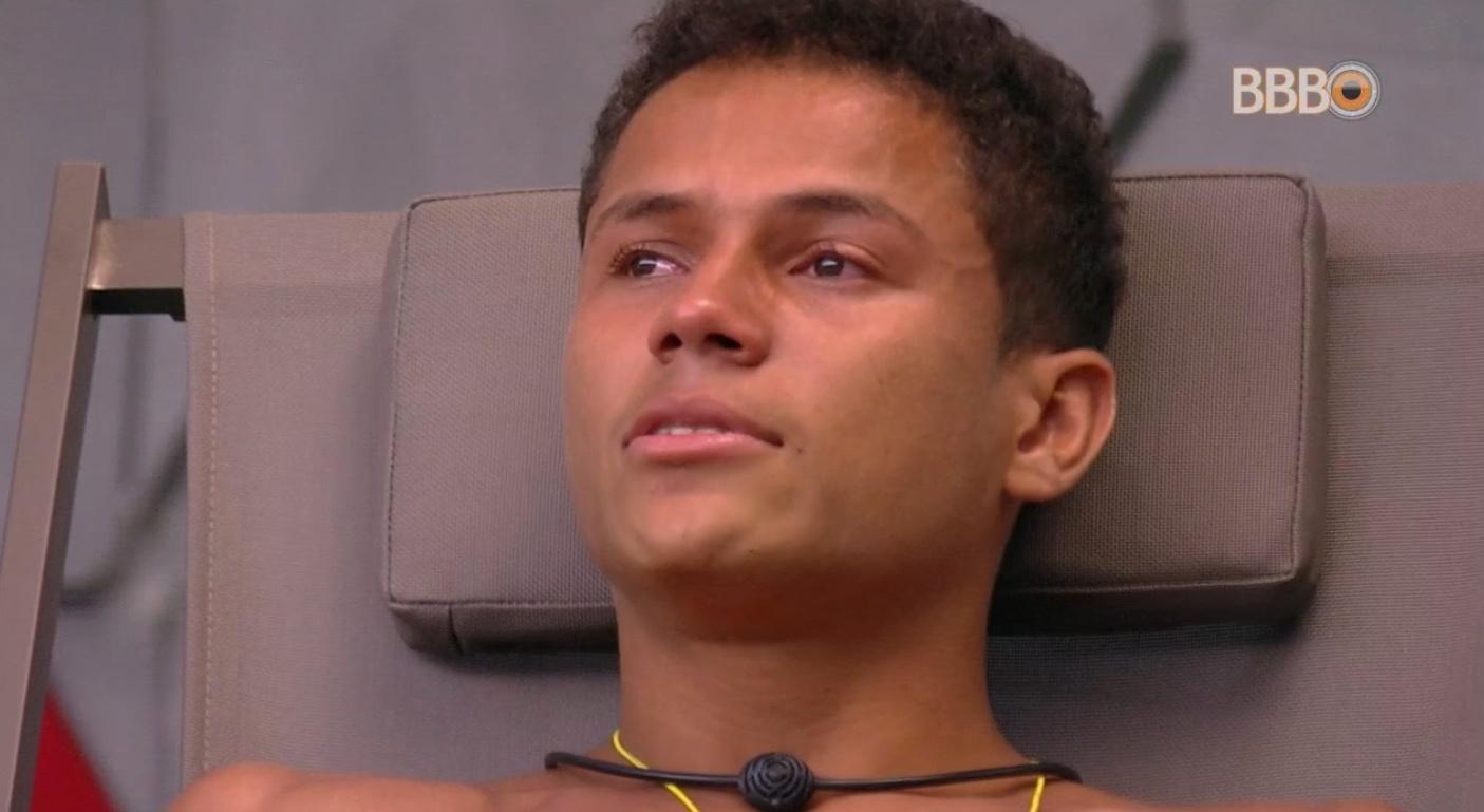 Danrley se emociona em conversa com Rodrigo - Reprodução/GloboPlay