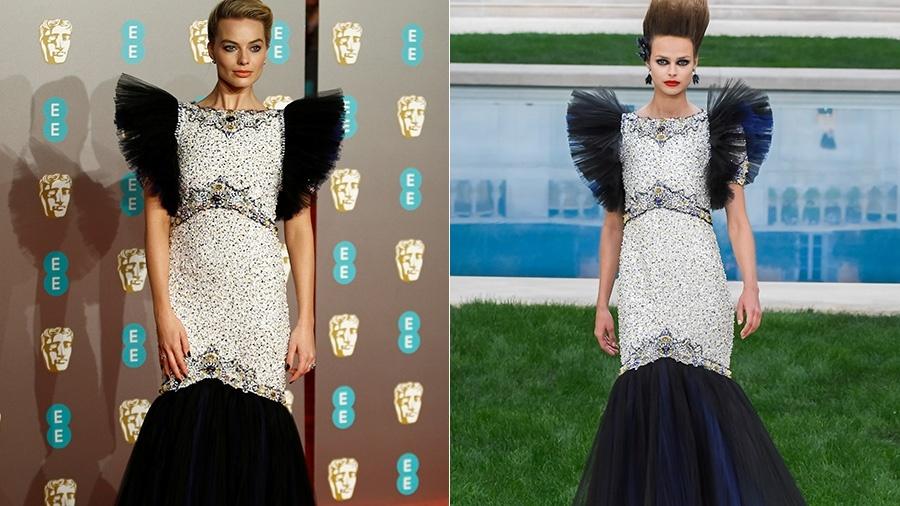 Margot Robbie risks major wardrobe malfunction in dress with thigh