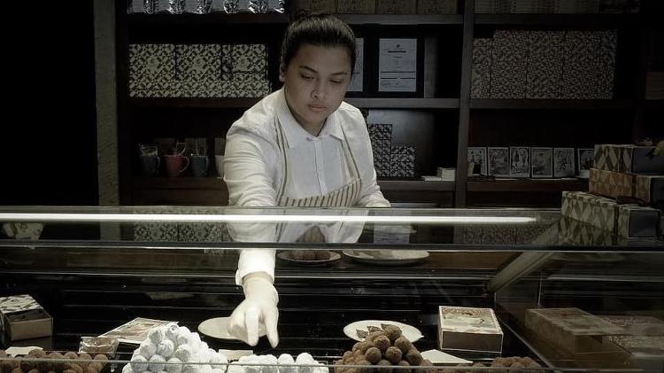 Chocolates com cacau de São Tomé e Príncipe  - Divulgação/Chocolateria Equador - Divulgação/Chocolateria Equador