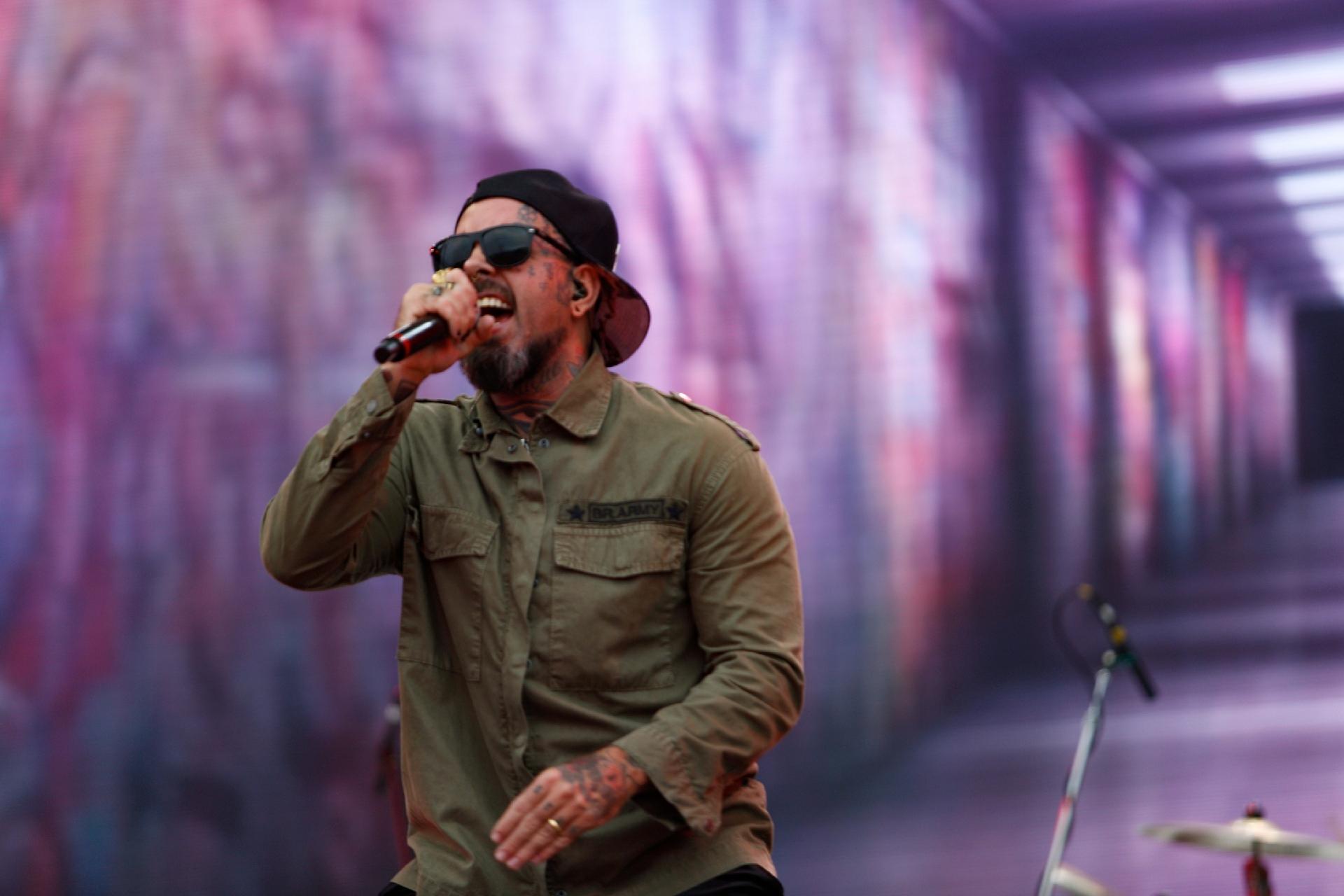 Detonautas Roque Clube agitam o palco Sunset - CLAUDIA MARTINI/FUTURA PRESS/ESTADÃO CONTEÚDO