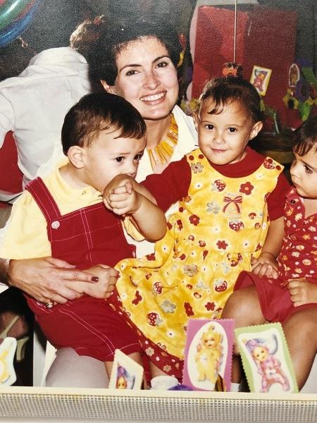 Fátima Bernardes posta foto antiga com filhos - Reprodução/Instagram