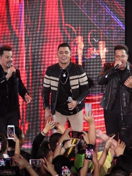 João Neto & Frederico com Felipe Araújo - Thyago Andrade/Brazil News - Thyago Andrade/Brazil News