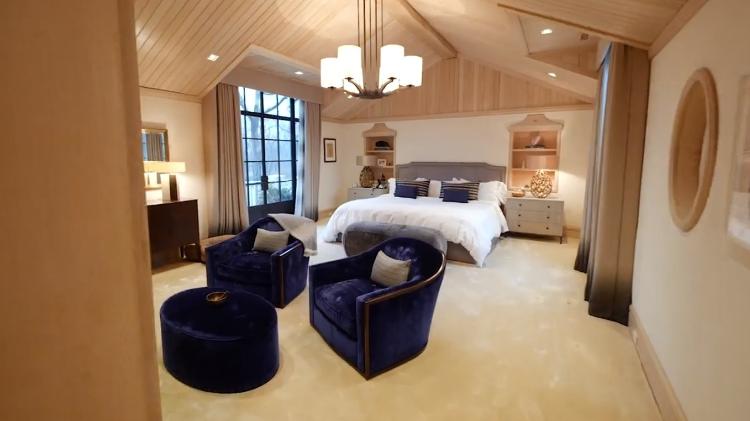 Quarto de Gisele Bündchen e Tom Brady - Divulgação / Gibson Sotheby?s International Realty - Divulgação / Gibson Sotheby?s International Realty