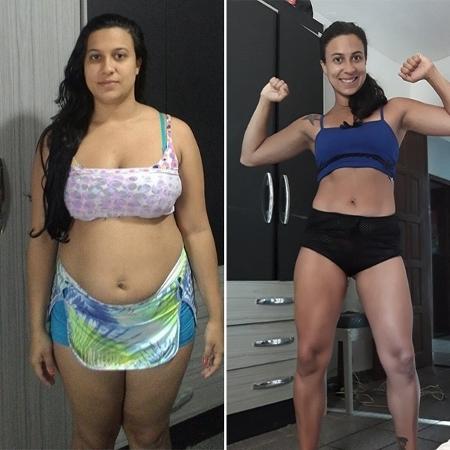 Após três gestações, ela perdeu 22 kg fazendo treinos de 14