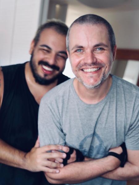Luis Lobianco e o marido Lúcio Zandonadi - REPRODUÇÃO/INSTAGRAM