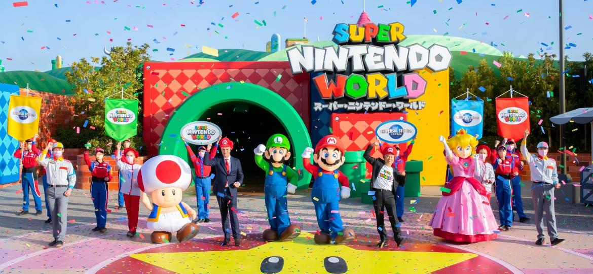 Primeiro Super Nintendo World foi inaugurado em 2021, no Japão - Divulgação