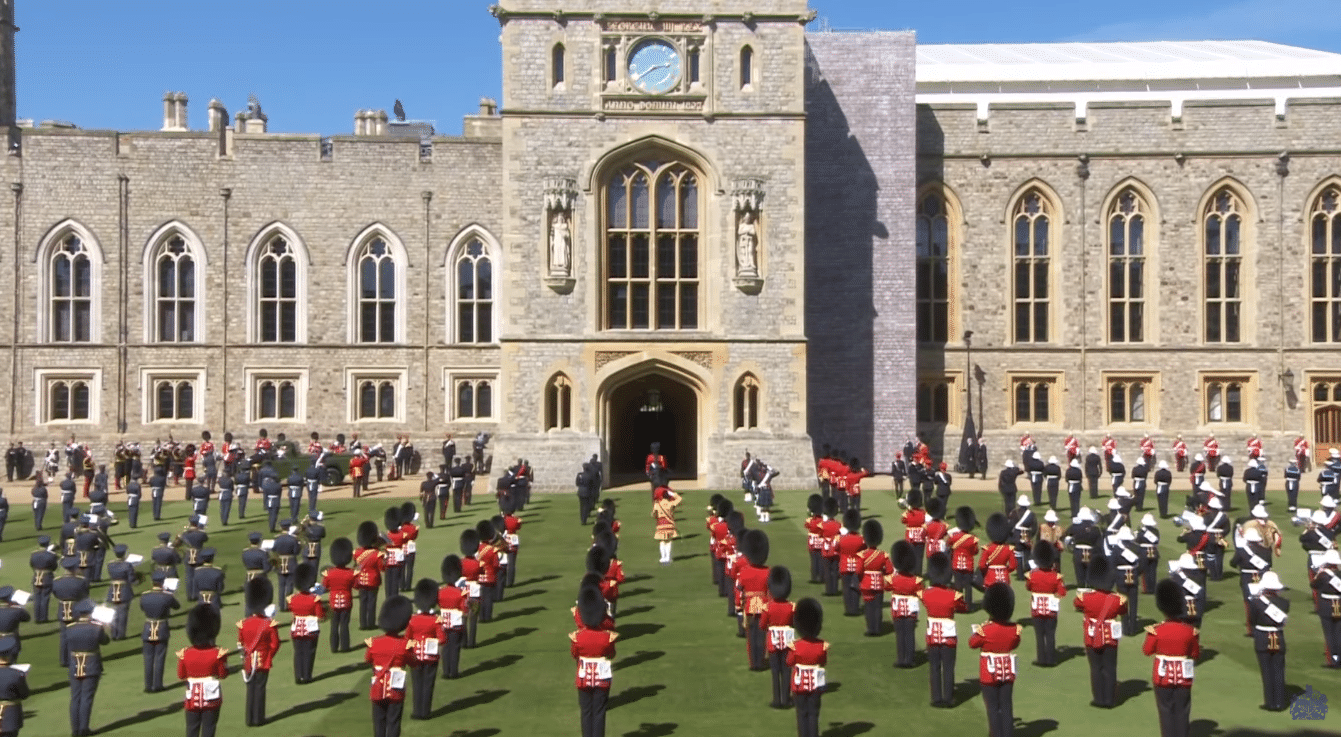Funeral do príncipe Philip no Castelo de Windsor - Reprodução / Youtube