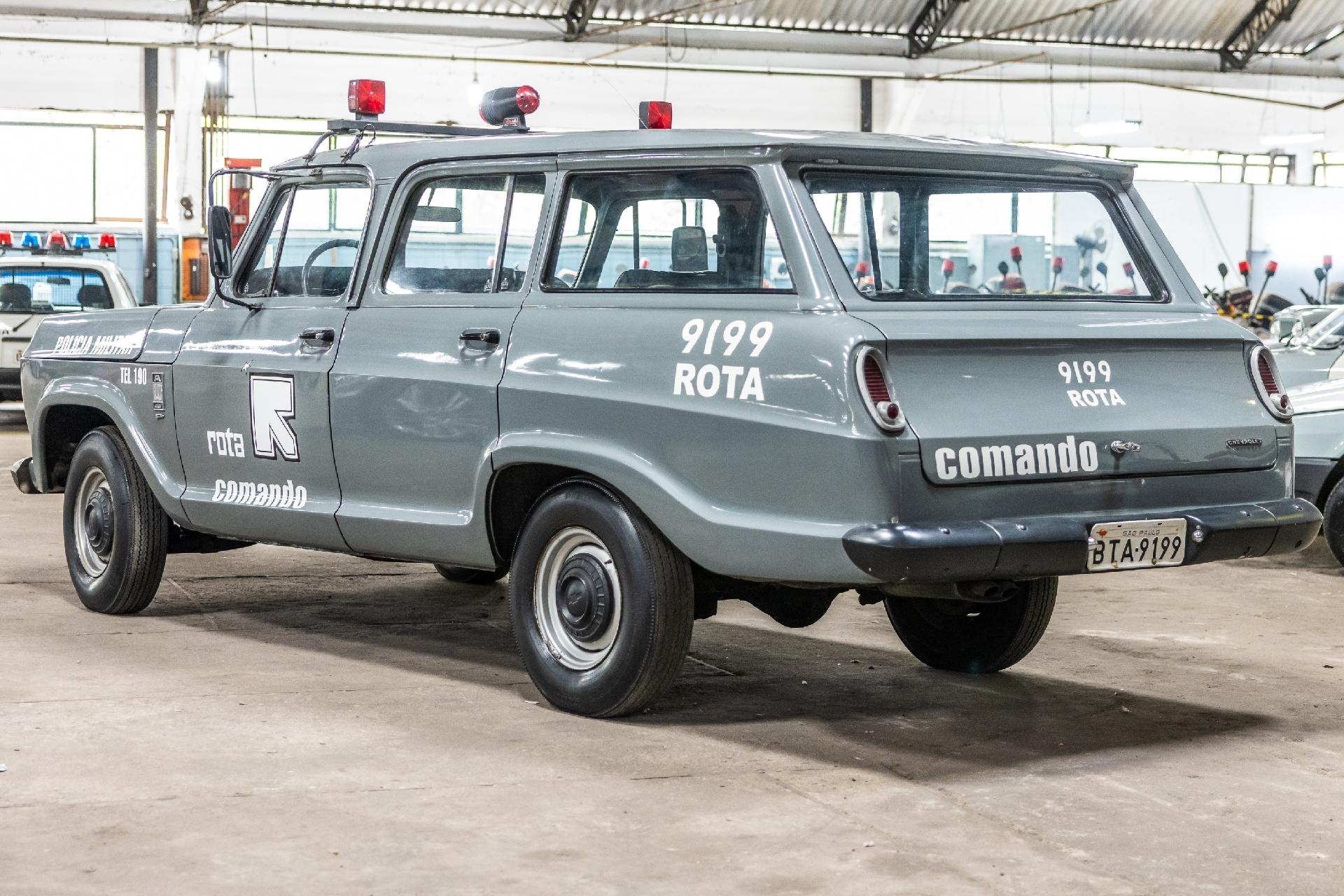 Chevrolet Veraneio 1988 da Rota PM-SP - Marcos Camargo/UOL