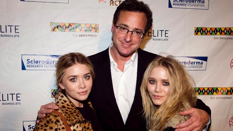 Bob Saget interpretou o pai de Mary-Kate e Ashley Olsen em "Três é Demais" - Getty Images