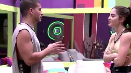 BBB 22: Arthur Aguiar tenta formar aliança com Jade Picon - Reprodução/Globoplay - Reprodução/Globoplay