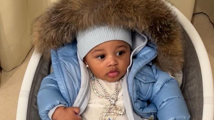 Cardi B revela foto de seu segundo filho com Offset pela primeira vez - Reprodução/Instagram