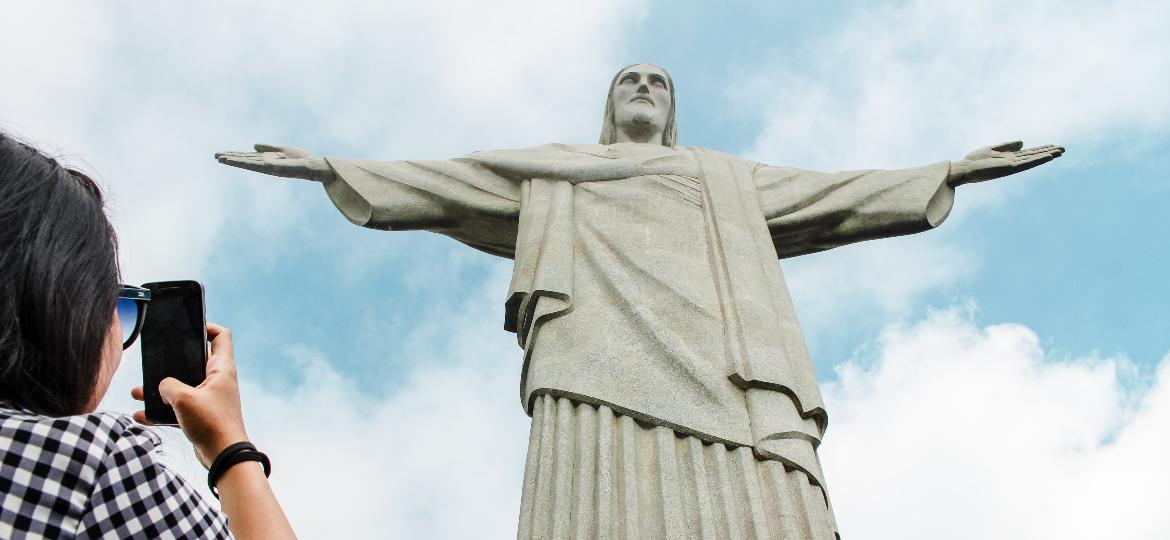 Deu Brasil: o Cristo Redentor, do Rio de Janeiro, garantiu o país no ranking - ckturistando/Unsplash