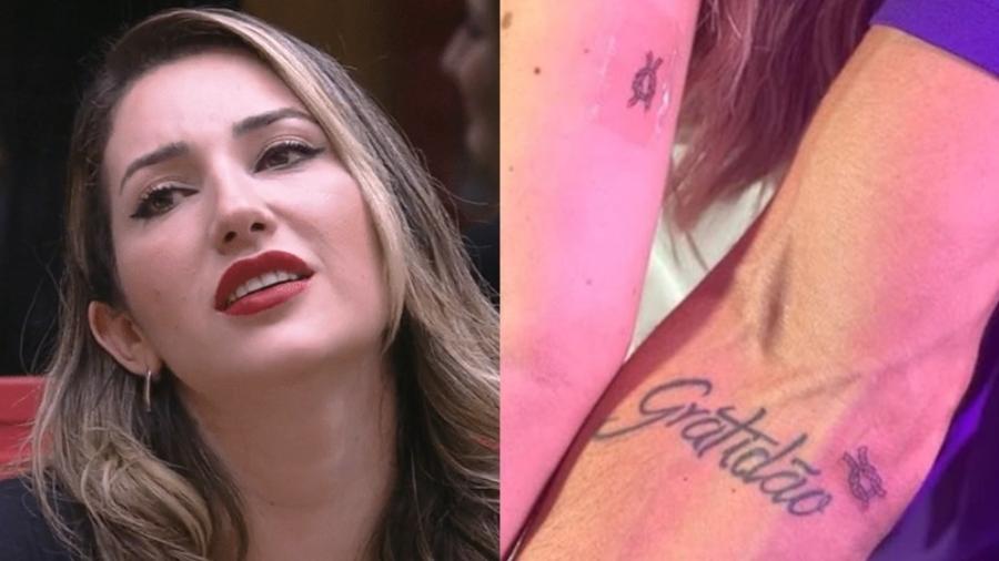 BBB 23: Amanda explica tatuagem que fez com Cara de Sapato - Reprodução/Globoplay/Instagram