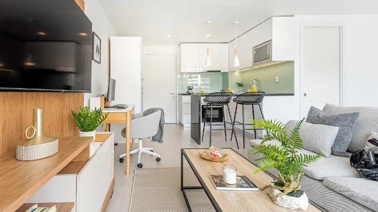 Apartamento Airbnb Santiago - Estúdio para dois