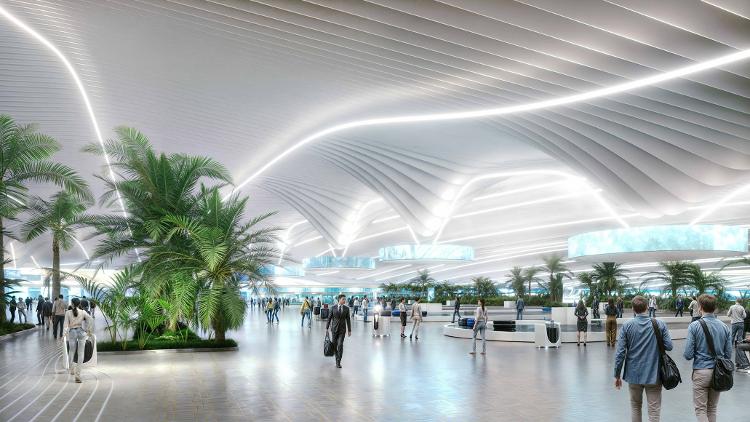 Como serão as esteiras de bagagem do novo Aeroporto Internacional Al Maktoum (DWC)