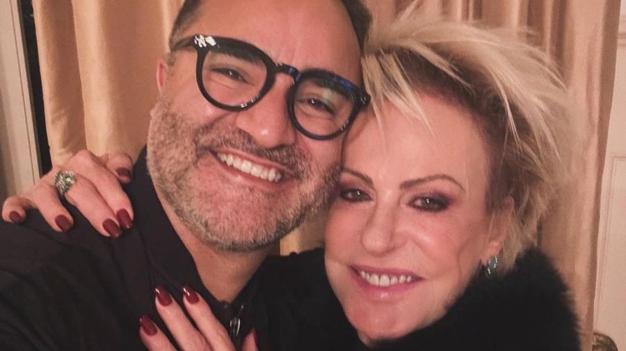 Ana Maria Braga e o namorado, Fábio Arruda estão juntos desde 2022 - Reprodução/Instagram